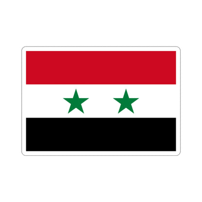 Flag of Syria STICKER Vinyl Die-Cut Decal-3 Inch-The Sticker Space