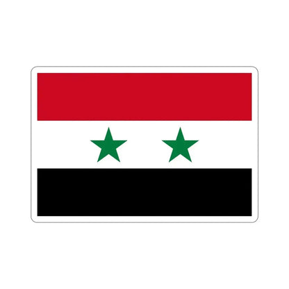 Flag of Syria STICKER Vinyl Die-Cut Decal - The Sticker Space