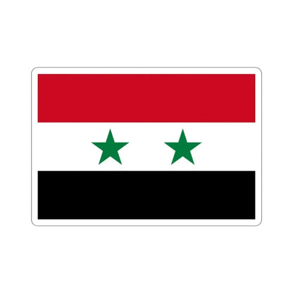 Flag of Syria STICKER Vinyl Die-Cut Decal - The Sticker Space