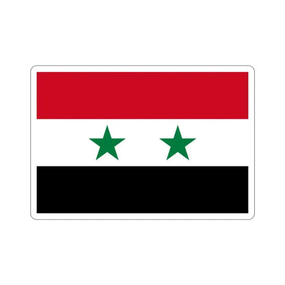 Flag of Syria STICKER Vinyl Die-Cut Decal - The Sticker Space