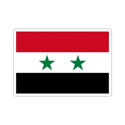 Flag of Syria STICKER Vinyl Die-Cut Decal - The Sticker Space