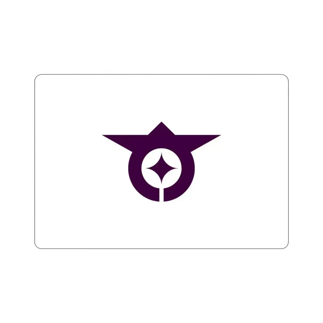 Flag of Ōta Tokyo Japan STICKER Vinyl Die-Cut Decal 4 Inch - The Sticker Space