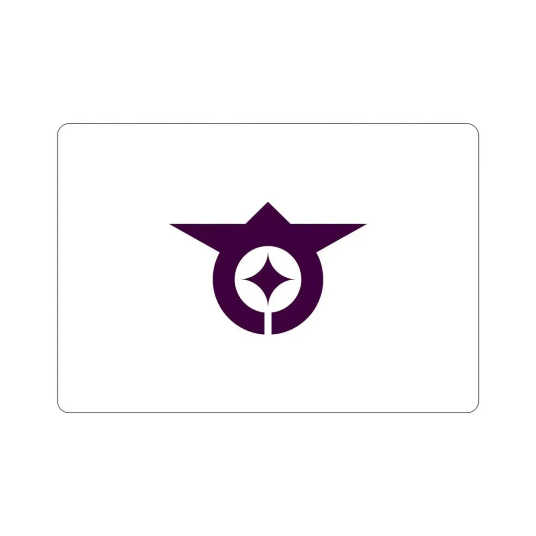 Flag of Ōta Tokyo Japan STICKER Vinyl Die-Cut Decal 4 Inch - The Sticker Space