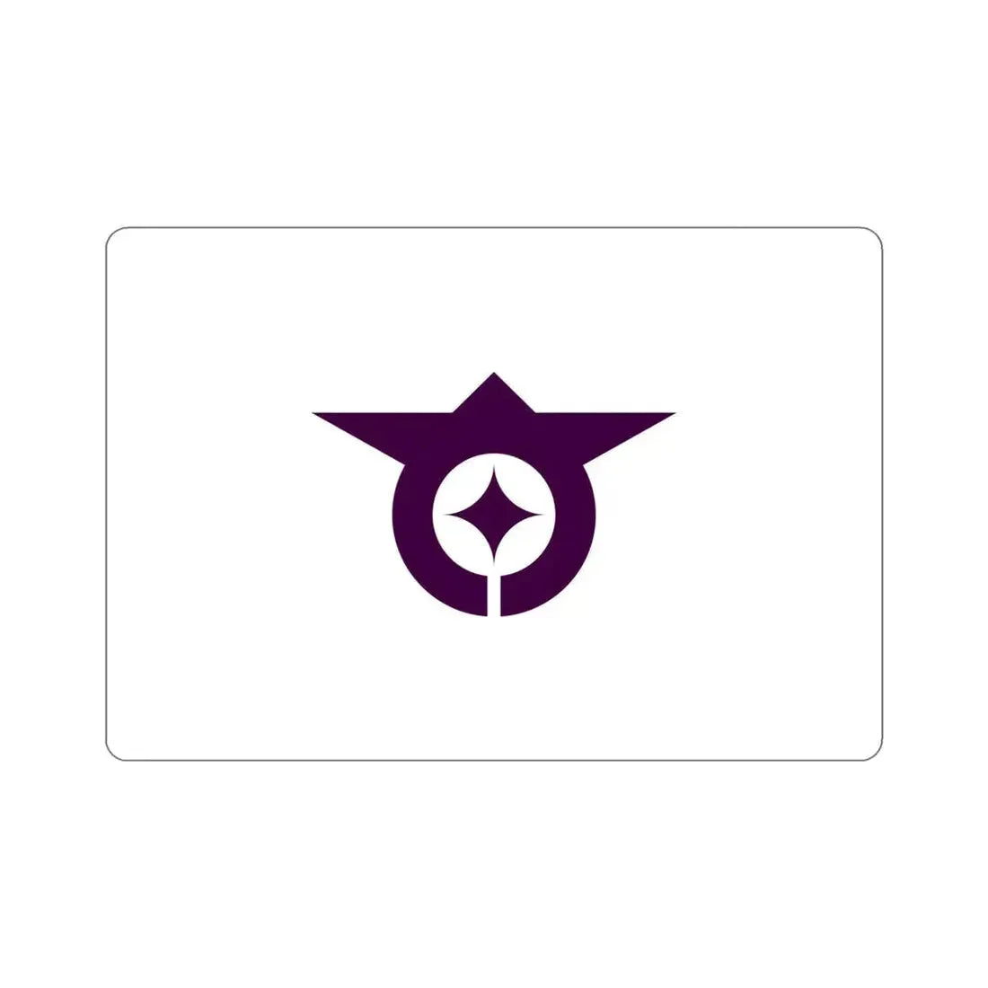 Flag of Ōta Tokyo Japan STICKER Vinyl Die-Cut Decal 6 Inch - The Sticker Space