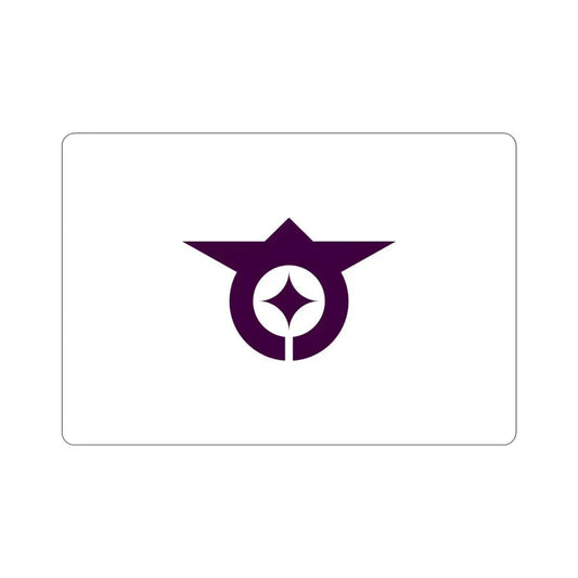 Flag of Ōta Tokyo Japan STICKER Vinyl Die-Cut Decal 6 Inch - The Sticker Space