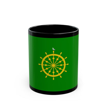 Flag of Ta' Xbiex Malta - Black Coffee Mug-11oz-The Sticker Space