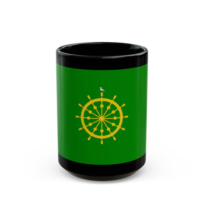 Flag of Ta' Xbiex Malta - Black Coffee Mug-15oz-The Sticker Space