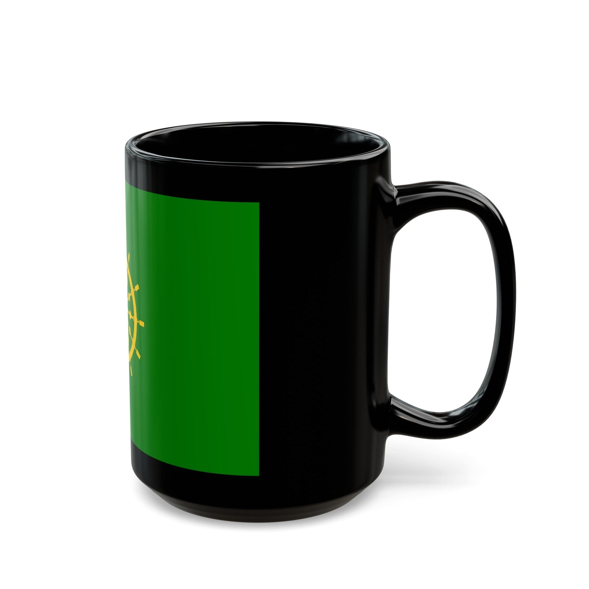 Flag of Ta' Xbiex Malta - Black Coffee Mug-The Sticker Space