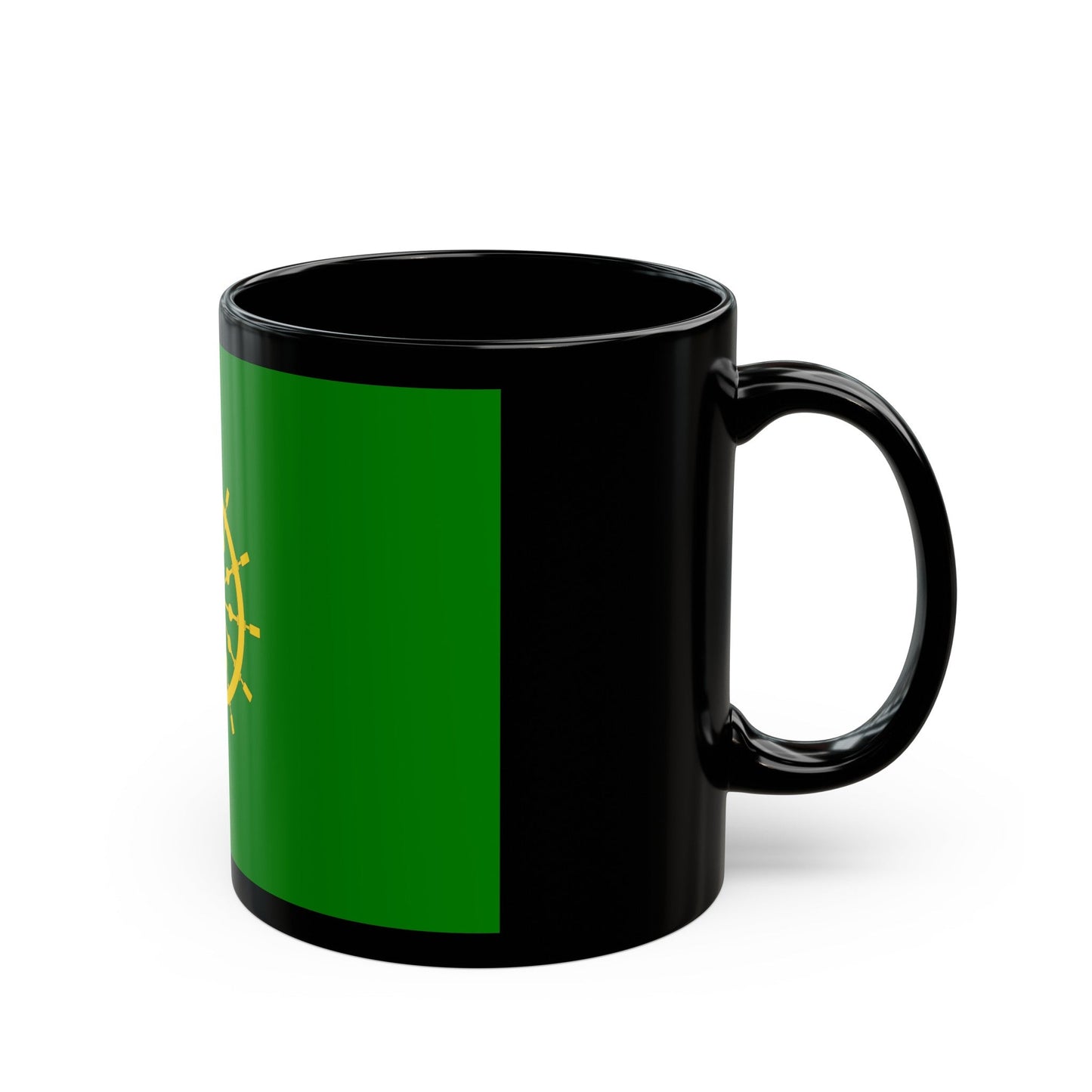 Flag of Ta' Xbiex Malta - Black Coffee Mug-The Sticker Space