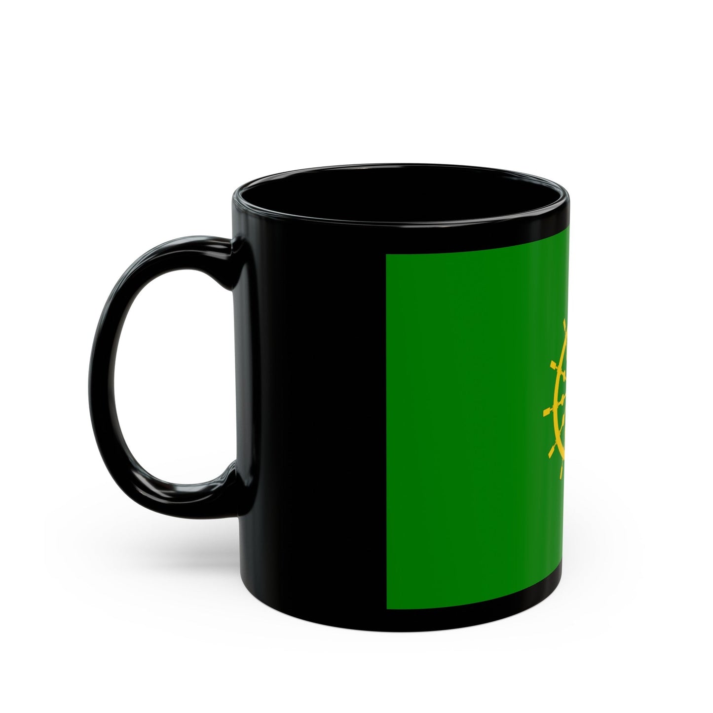 Flag of Ta' Xbiex Malta - Black Coffee Mug-The Sticker Space