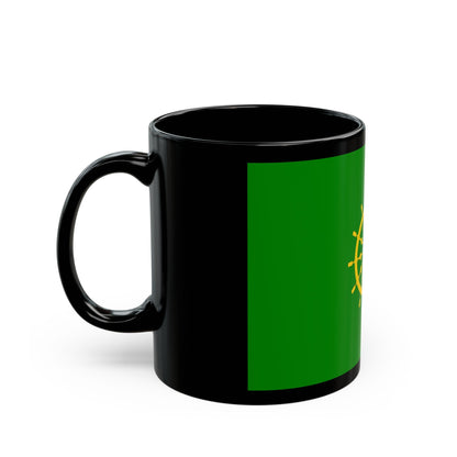 Flag of Ta' Xbiex Malta - Black Coffee Mug-The Sticker Space