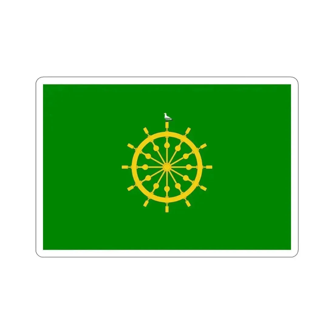 Flag of Ta' Xbiex Malta STICKER Vinyl Die-Cut Decal 5 Inch - The Sticker Space