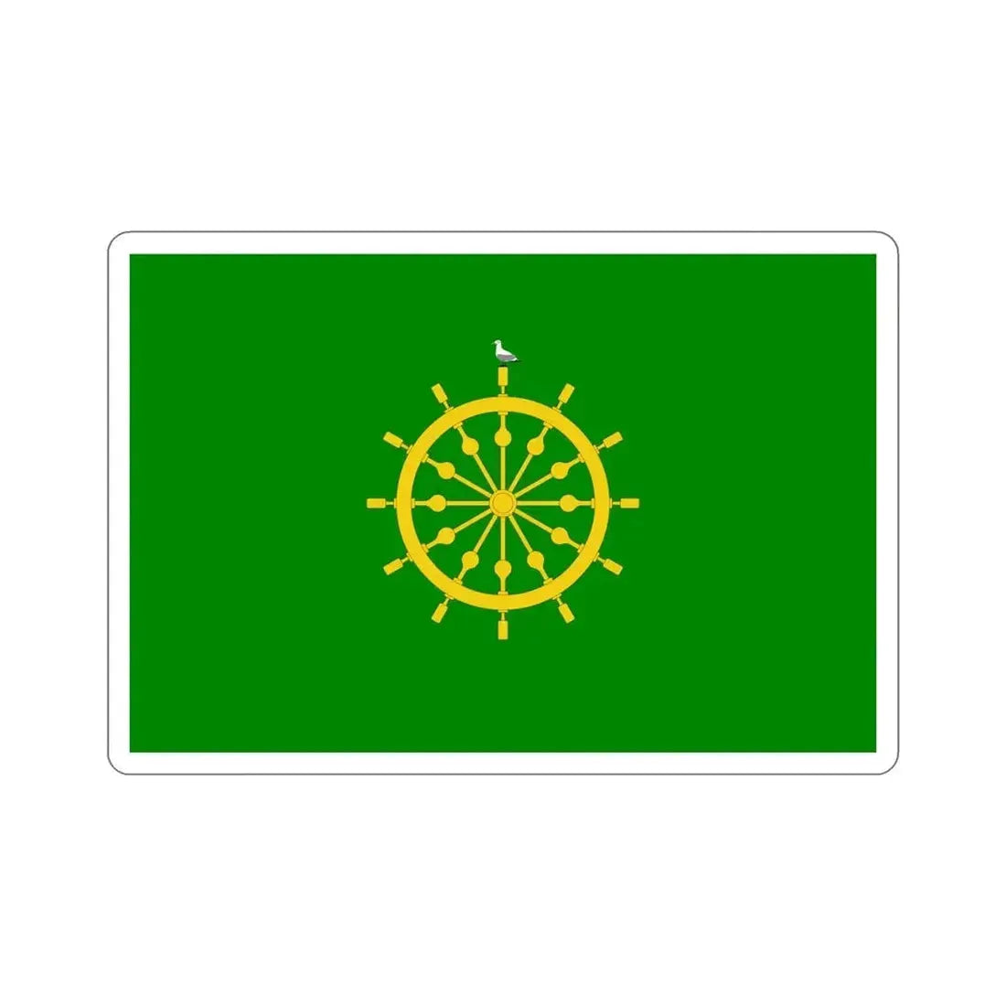 Flag of Ta' Xbiex Malta STICKER Vinyl Die-Cut Decal - The Sticker Space