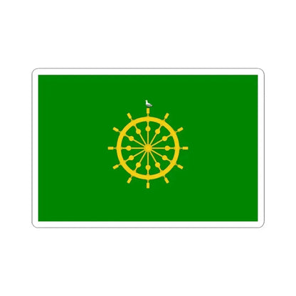 Flag of Ta' Xbiex Malta - STICKER Vinyl Kiss-Cut Decal 3 Inch White - The Sticker Space