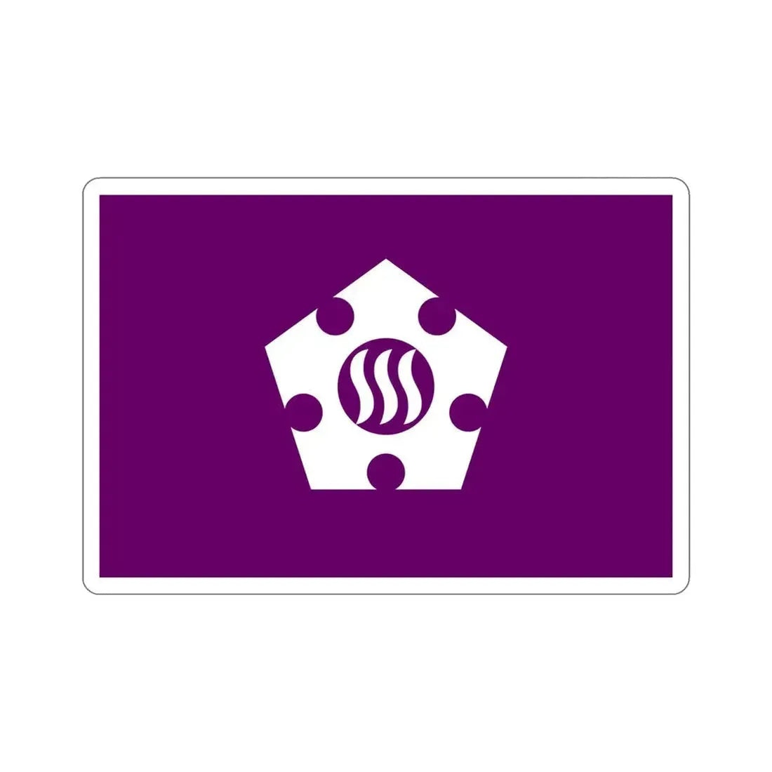 Flag of Tachikawa Tokyo Japan STICKER Vinyl Die-Cut Decal - The Sticker Space