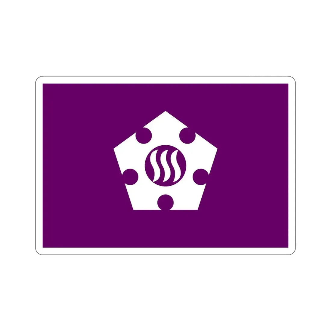 Flag of Tachikawa Tokyo Japan STICKER Vinyl Die-Cut Decal - The Sticker Space