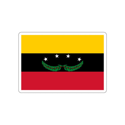 Flag of Táchira Venezuela STICKER Vinyl Die-Cut Decal-White-The Sticker Space