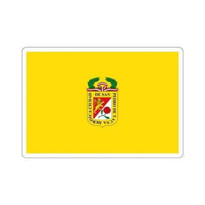 Flag of Tacna capital of the Tacna Region Peru STICKER Vinyl Die-Cut Decal 3 Inch - The Sticker Space