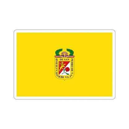 Flag of Tacna capital of the Tacna Region Peru STICKER Vinyl Die-Cut Decal 4 Inch - The Sticker Space