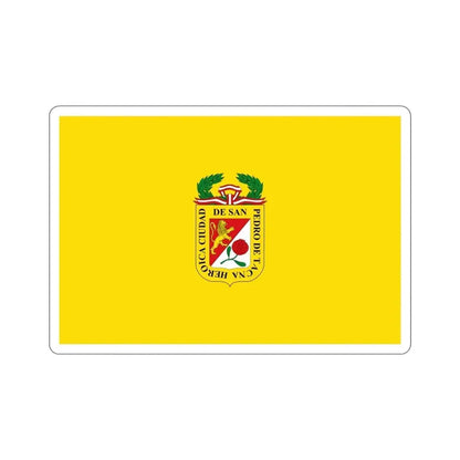 Flag of Tacna capital of the Tacna Region Peru STICKER Vinyl Die-Cut Decal - The Sticker Space