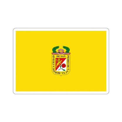 Flag of Tacna capital of the Tacna Region Peru STICKER Vinyl Die-Cut Decal - The Sticker Space