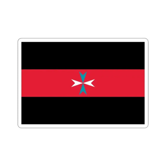 Flag of Tacuara Nationalist Movement STICKER Vinyl Die-Cut Decal 2 Inch - The Sticker Space