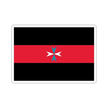 Flag of Tacuara Nationalist Movement STICKER Vinyl Die-Cut Decal 4 Inch - The Sticker Space