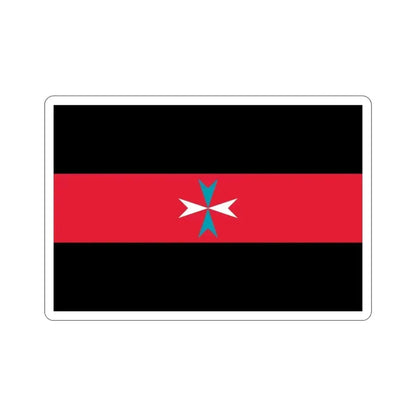 Flag of Tacuara Nationalist Movement STICKER Vinyl Die-Cut Decal - The Sticker Space