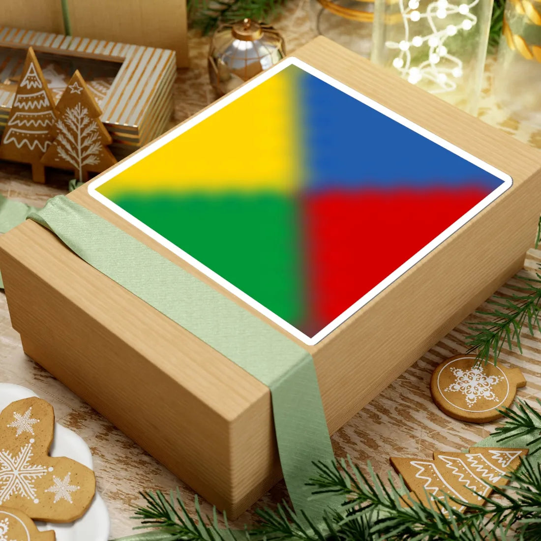 Flag of Taiky (Ukraine) STICKER Vinyl Kiss-Cut Decal - The Sticker Space