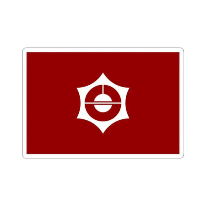 Flag of Taito Tokyo Japan - STICKER Vinyl Kiss-Cut Decal 4 Inch White - The Sticker Space