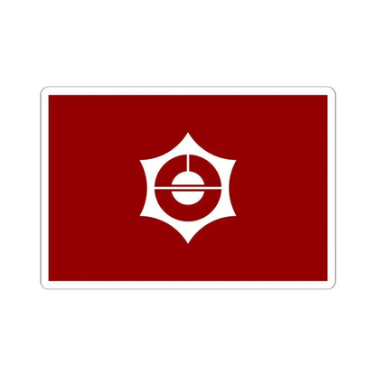 Flag of Taito Tokyo Japan - STICKER Vinyl Kiss-Cut Decal 6 Inch White - The Sticker Space