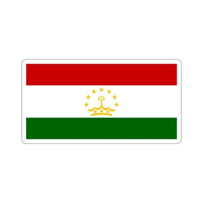 Flag of Tajikistan STICKER Vinyl Die-Cut Decal-2 Inch-The Sticker Space