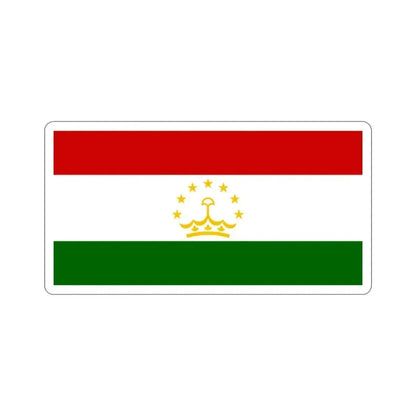 Flag of Tajikistan STICKER Vinyl Die-Cut Decal 2 Inch - The Sticker Space
