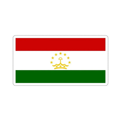 Flag of Tajikistan STICKER Vinyl Die-Cut Decal 3 Inch - The Sticker Space