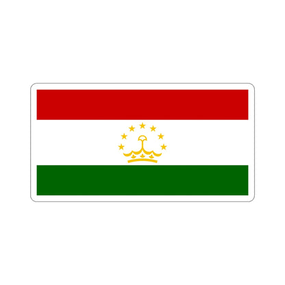 Flag of Tajikistan STICKER Vinyl Die-Cut Decal-3 Inch-The Sticker Space