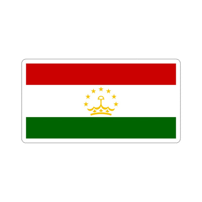 Flag of Tajikistan STICKER Vinyl Die-Cut Decal-4 Inch-The Sticker Space