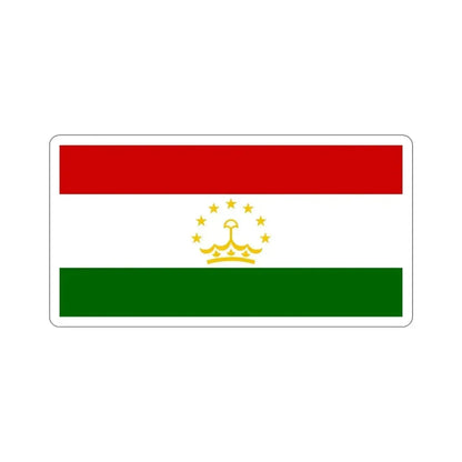 Flag of Tajikistan STICKER Vinyl Die-Cut Decal - The Sticker Space