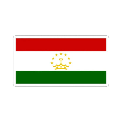 Flag of Tajikistan STICKER Vinyl Die-Cut Decal - The Sticker Space