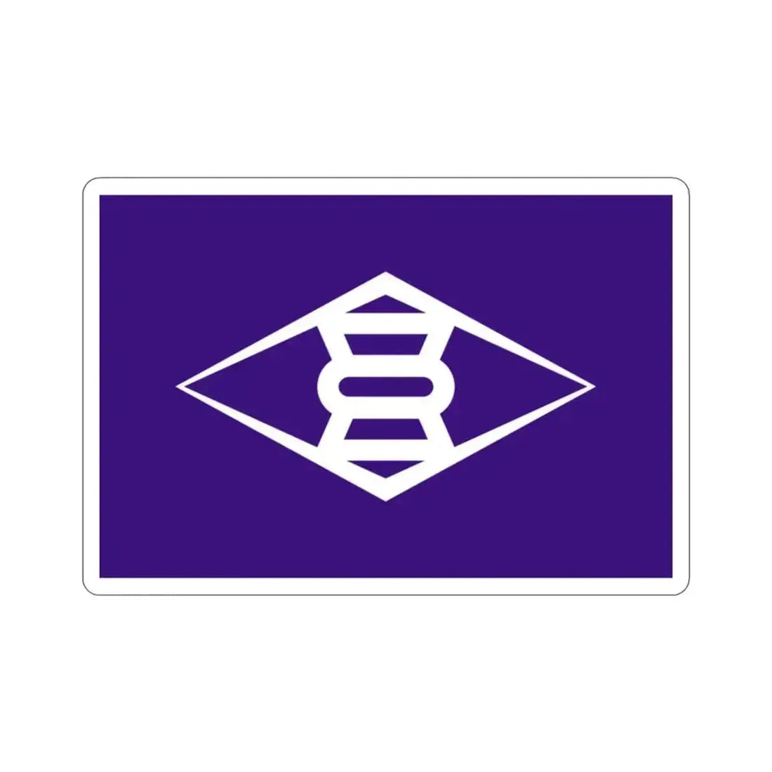 Flag of Takasaki Gunma Japan STICKER Vinyl Die-Cut Decal 2 Inch - The Sticker Space