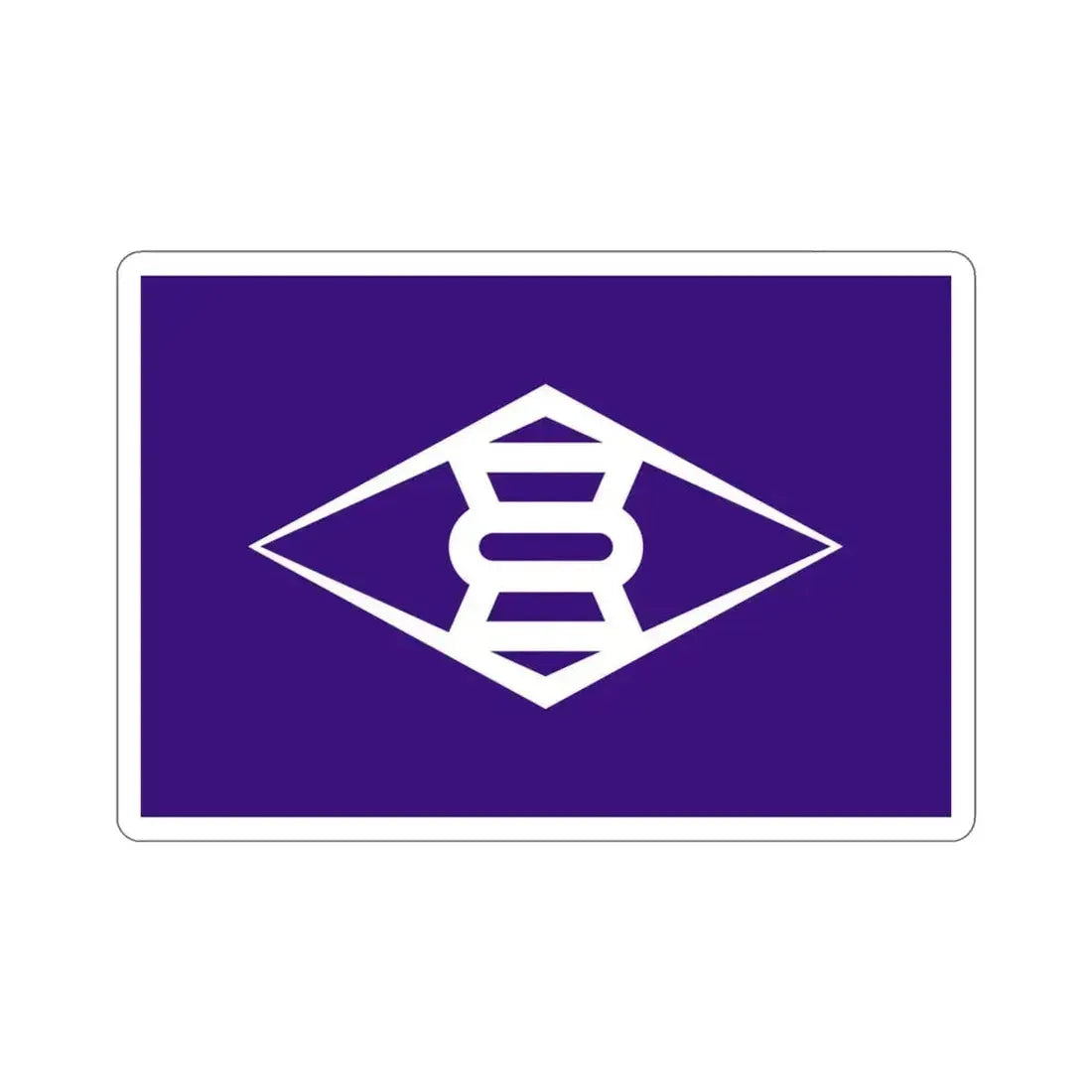 Flag of Takasaki Gunma Japan STICKER Vinyl Die-Cut Decal 3 Inch - The Sticker Space