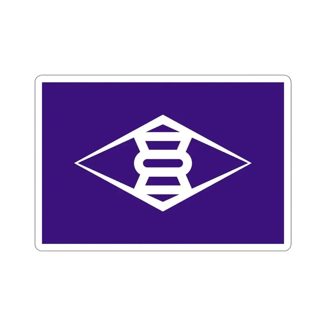 Flag of Takasaki Gunma Japan STICKER Vinyl Die-Cut Decal 5 Inch - The Sticker Space