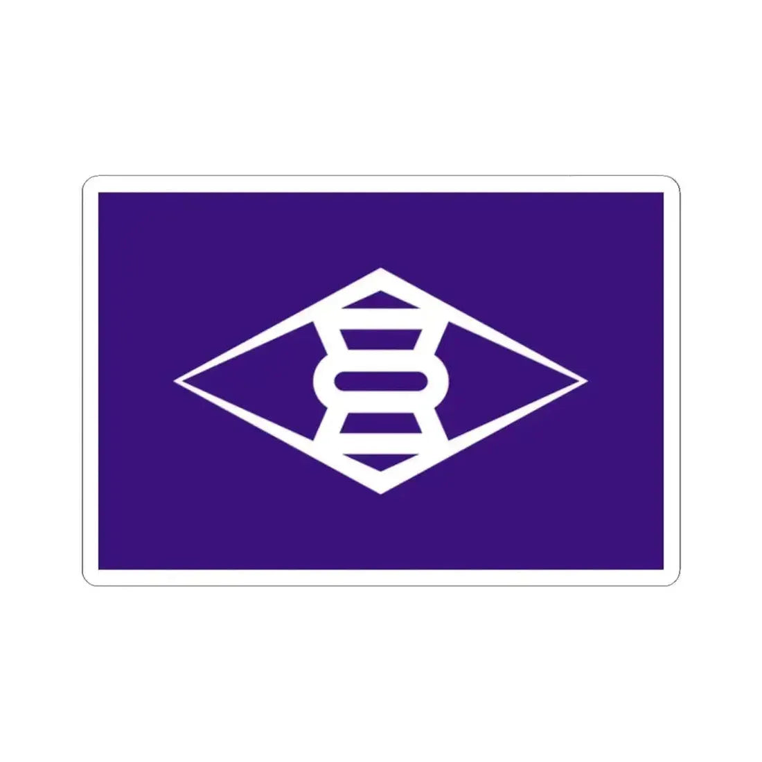 Flag of Takasaki Gunma Japan - STICKER Vinyl Kiss-Cut Decal - The Sticker Space