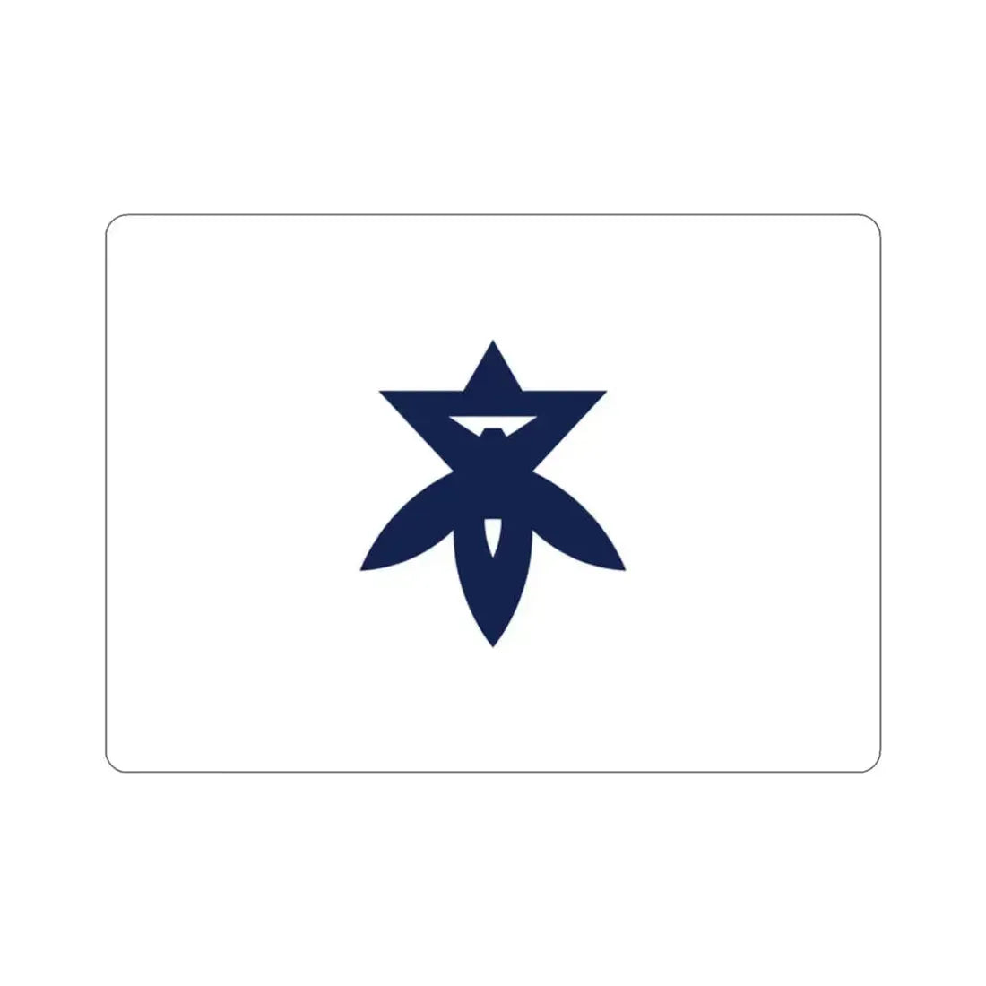 Flag of Takatsuki Osaka Japan STICKER Vinyl Die-Cut Decal 2 Inch - The Sticker Space