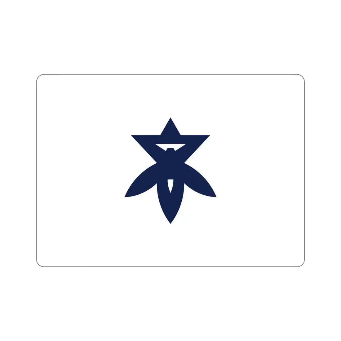 Flag of Takatsuki Osaka Japan STICKER Vinyl Die-Cut Decal 4 Inch - The Sticker Space