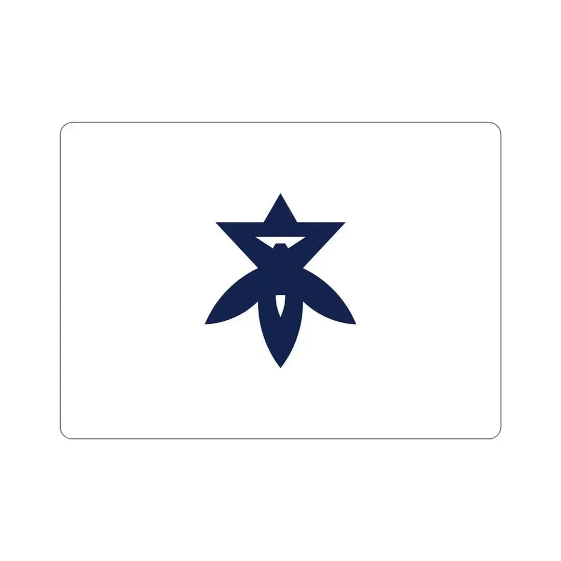 Flag of Takatsuki Osaka Japan STICKER Vinyl Die-Cut Decal 5 Inch - The Sticker Space