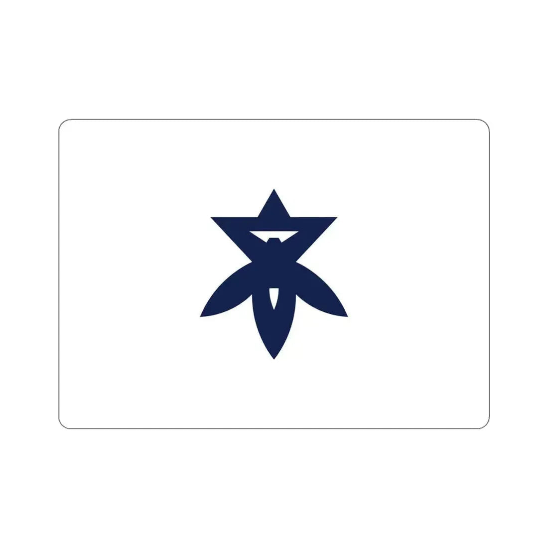 Flag of Takatsuki Osaka Japan STICKER Vinyl Die-Cut Decal - The Sticker Space