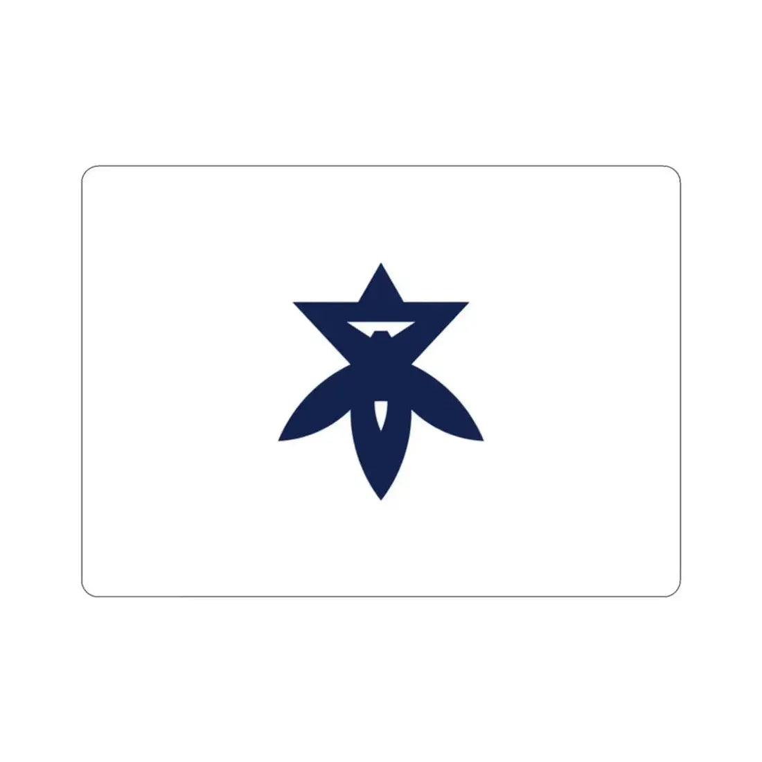 Flag of Takatsuki Osaka Japan STICKER Vinyl Die-Cut Decal - The Sticker Space