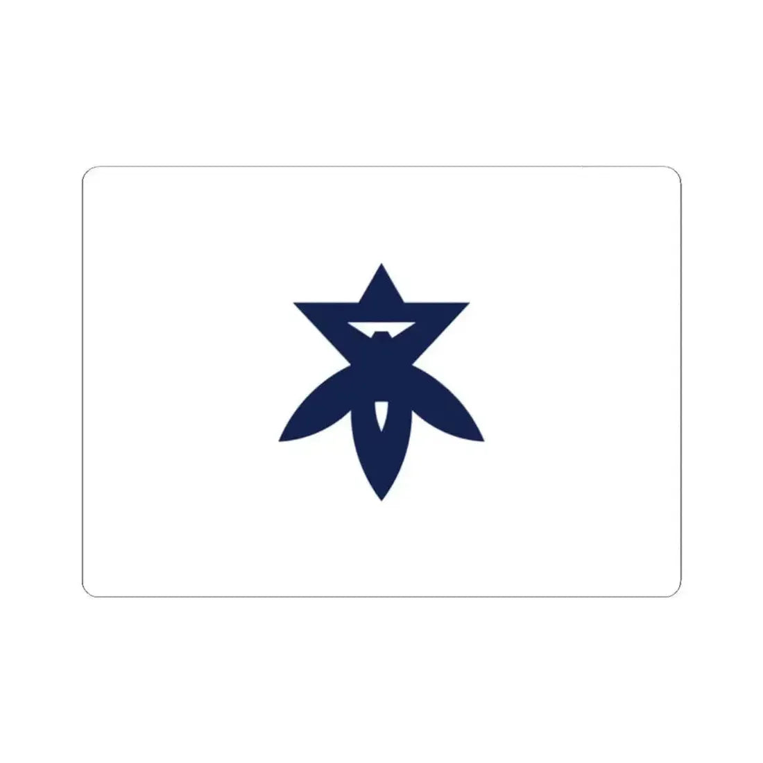 Flag of Takatsuki Osaka Japan - STICKER Vinyl Kiss-Cut Decal - The Sticker Space