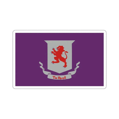 Flag of Talbot County Maryland STICKER Vinyl Die-Cut Decal 2 Inch - The Sticker Space