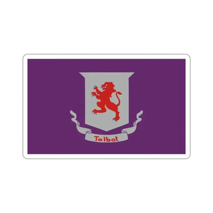 Flag of Talbot County Maryland STICKER Vinyl Die-Cut Decal 3 Inch - The Sticker Space